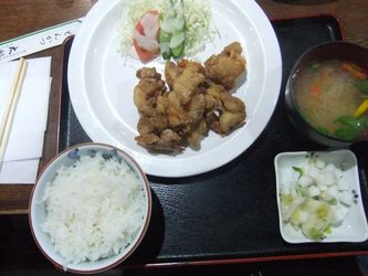 唐揚げ定食
