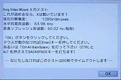 テストの結果